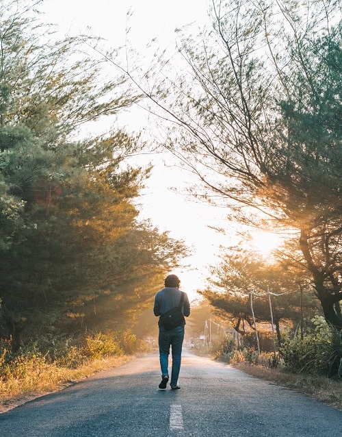 Wandelen tegen stress