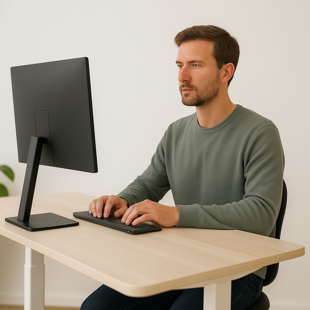 Zit-sta bureau naar aanpak